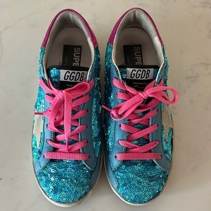 Women’s golden goose sequin sneakers